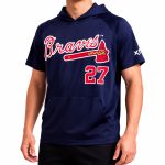 2026 Atlanta Braves Austin Riley Short Sleeve Hoodie Giveaway