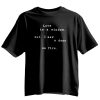 BTS Love Is A Window But I Saw A Door On Fire Shirt 5