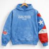 Bad Bunny The Only Thing More Powerful That Hate Is Love Puerto Rico Flag Hoodie