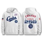 Chicago Cubs America 250 Birthday Hoodie