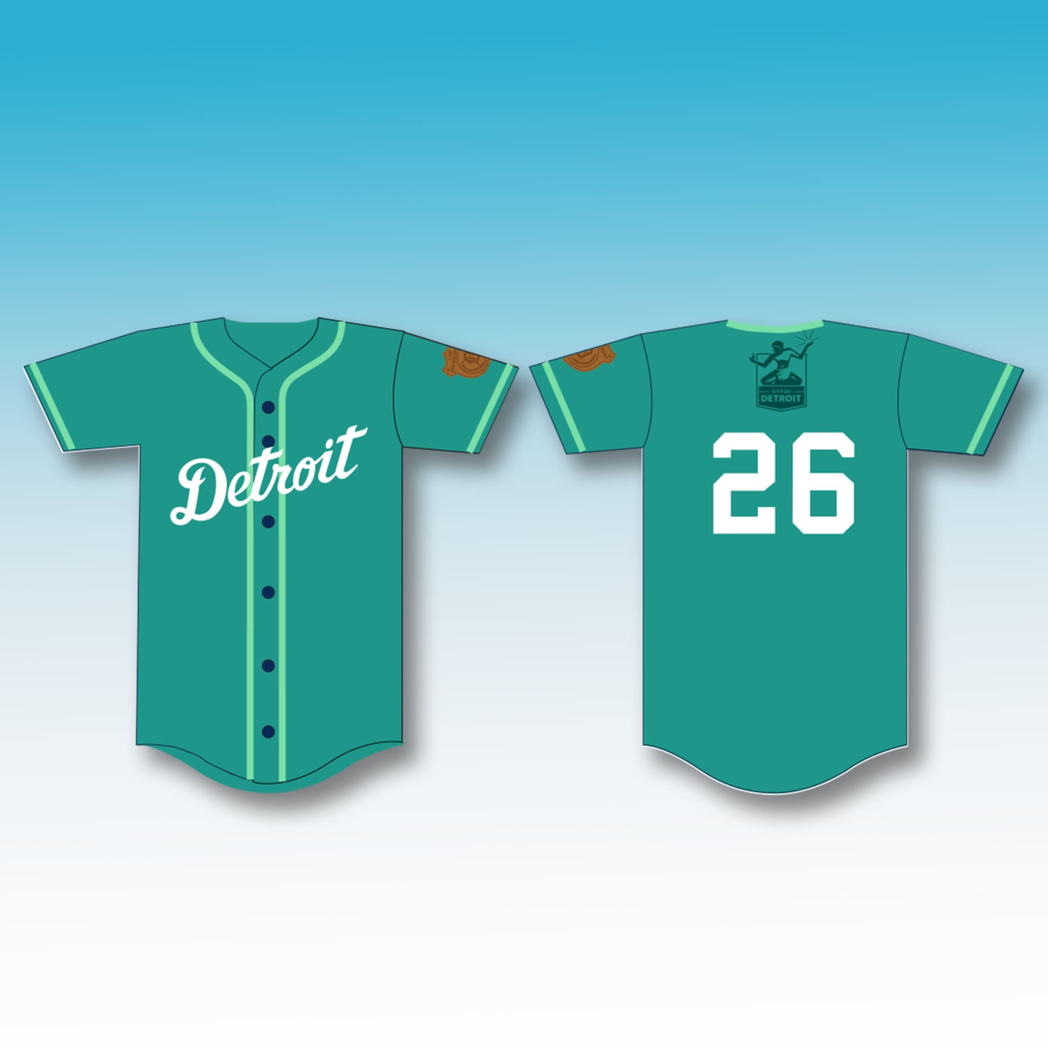 Detroit Tigers Law Enforcement 2026 Jersey Giveaway 3 Detroit Tigers Law Enforcement Jersey Giveaway 2026 3