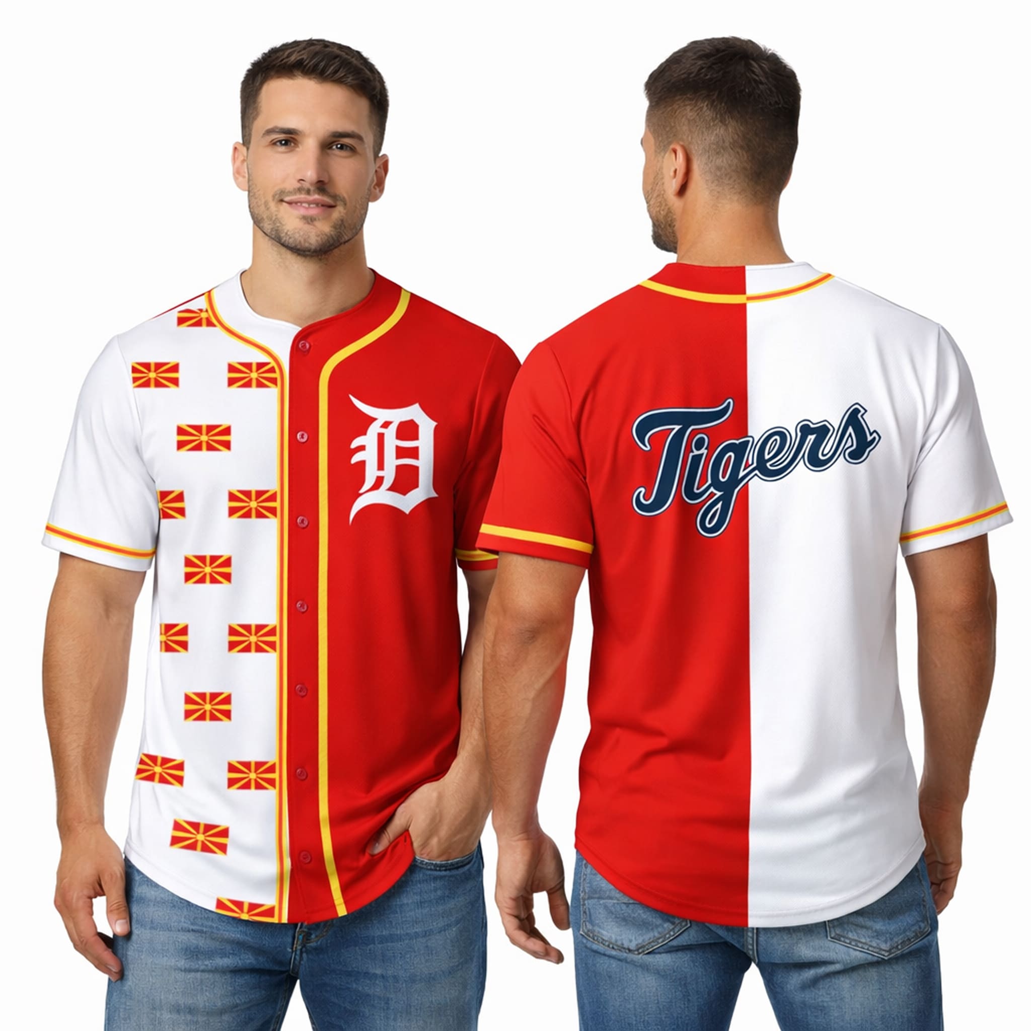 Detroit Tigers Macedonian Heritage Jersey 2026 Giveaway 2 Detroit Tigers Macedonian Heritage Jersey Giveaway 2026 2