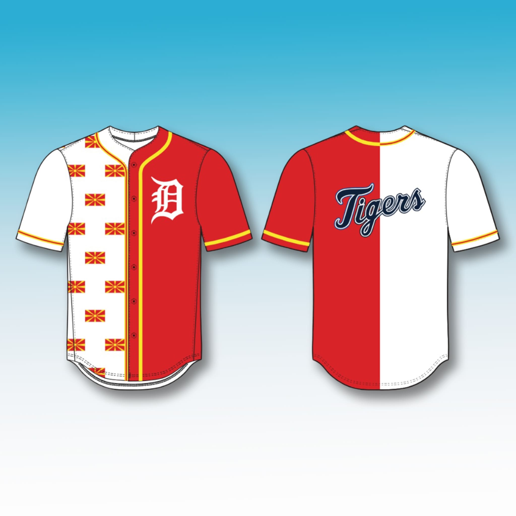 Detroit Tigers Macedonian Heritage Jersey 2026 Giveaway 3 Detroit Tigers Macedonian Heritage Jersey Giveaway 2026 3
