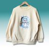 Distressed Snow Cat Vintage 90s Sweatshirt