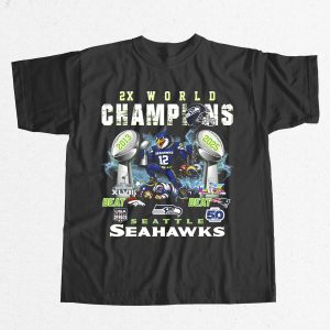 Seahawks Beats Patriots Super Bowl 2025 Shirt 17