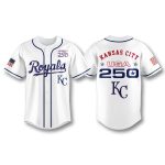Kansas City Royals America 250 Birthday Jersey 2026