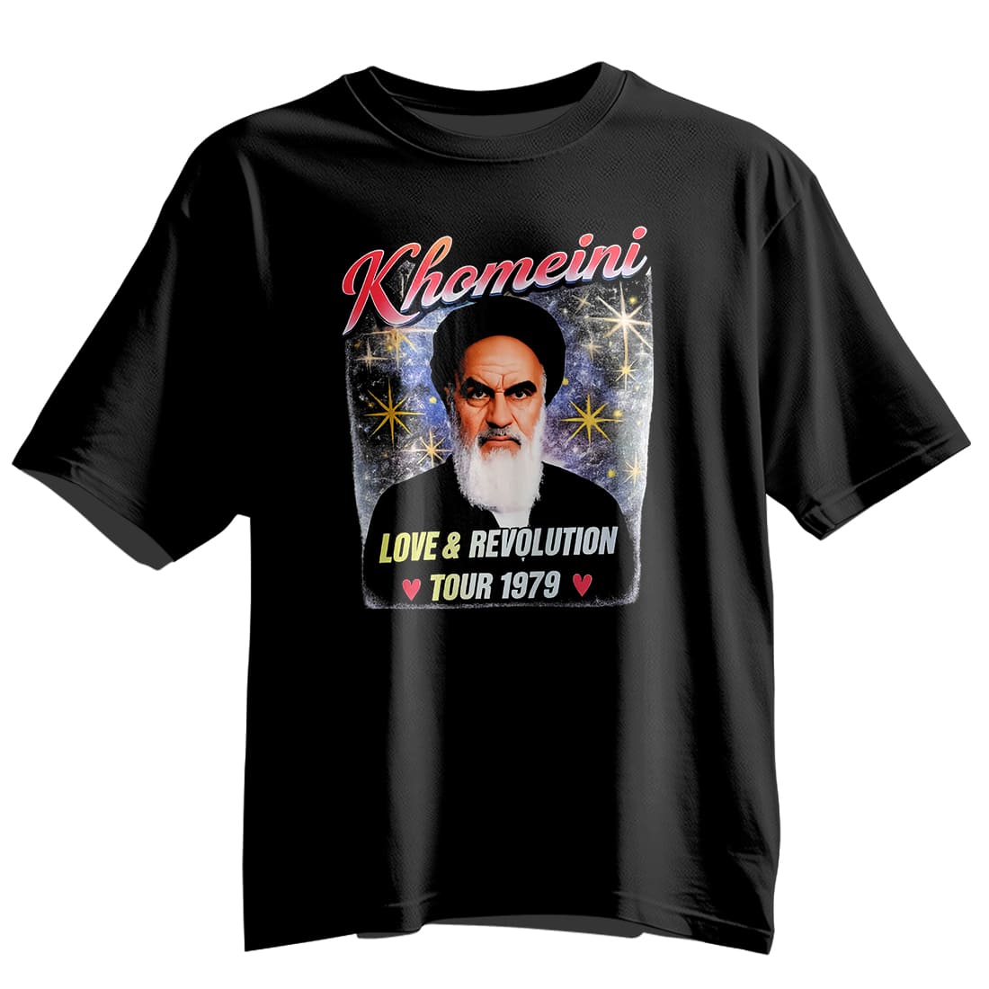 Khomeini Love & Revolution Tour 1979 Shirt 2 Khomeini Love Revolution Tour 1979 Shirt 10