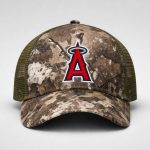 Los Angeles Angels Camo Trucker Hat Giveaway 2026