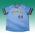 2026 Milwaukee Brewers Hank Aaron Jersey Giveaway