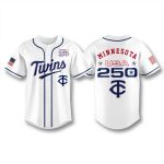 Minnesota Twins USA 250th Birthday Jersey