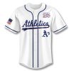 Oakland Athletics USA 250th Birthday Jersey 3