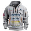 Patriots 7 time Super Bowl Champions Quarter Zip Hoodie