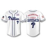 Philadelphia Phillies USA 250th Birthday Jersey