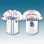 San Diego Padres USA 250th Birthday Jersey
