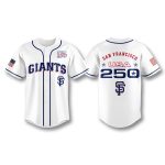 San Francisco Giants USA 250th Birthday Jersey