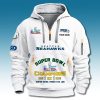 Seahawks 2025 Super Bowl Champions Quarter Zip Hoodie 3