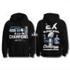 Seahawks 2X Super Bowl 2026 Champions Hoodie