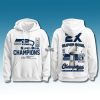 Seahawks 2X Super Bowl 2026 Champions Hoodie 2