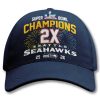 Seahawks 2x Super Bowl Champions Hat 1
