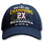 Seahawks 2x Super Bowl Champions Hat