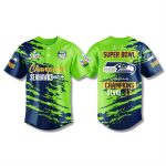 Seahawks 2x Super Bowl Champions Jersey 2026