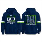 Seahawks Super Bowl LX Champions Team Roster Shirt