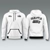 Seahawks Super Bowl LX Opening Night White Hoodie 1