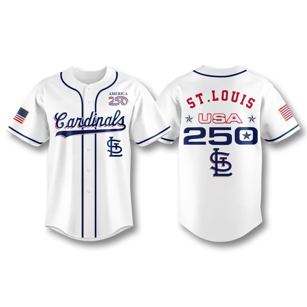 St Louis Cardinals USA 250th Birthday Jersey