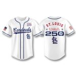 St Louis Cardinals USA 250th Birthday Jersey