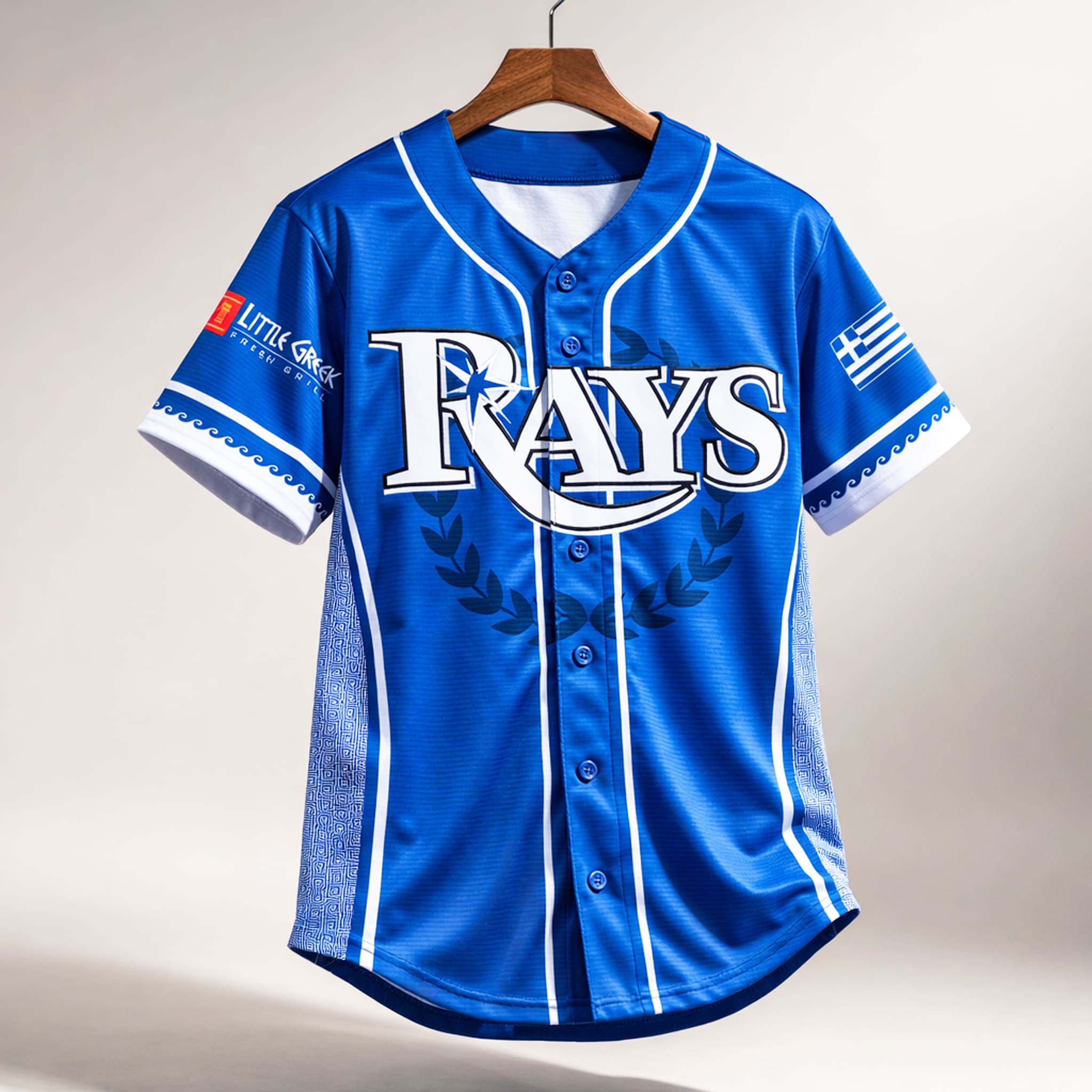 Tampa Bay Rays Greek Heritage Jersey Giveaway 2026 Tampa Bay Rays Greek Heritage Jersey Giveaway 2026