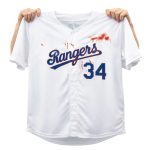 Texas Rangers Nolan Ryan Bloody Lip Jersey Giveaway 2026