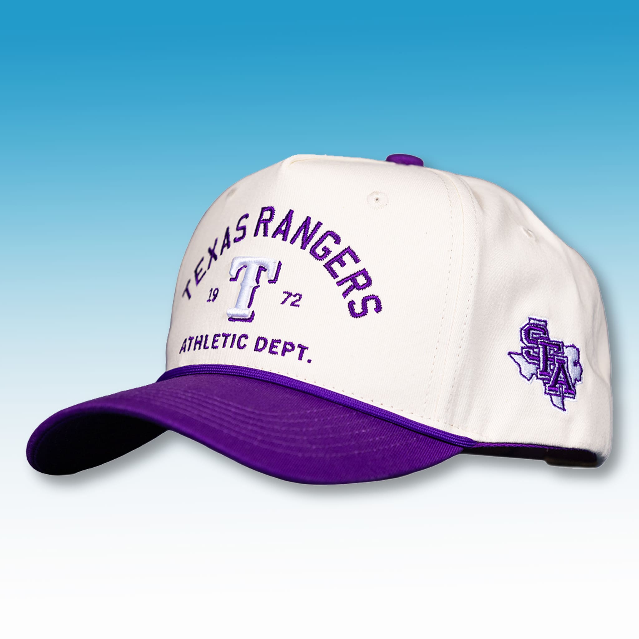 2026 Texas Rangers SFA University Hat Giveaway 2 Texas Rangers SFA University Hat Giveaway 2026 2