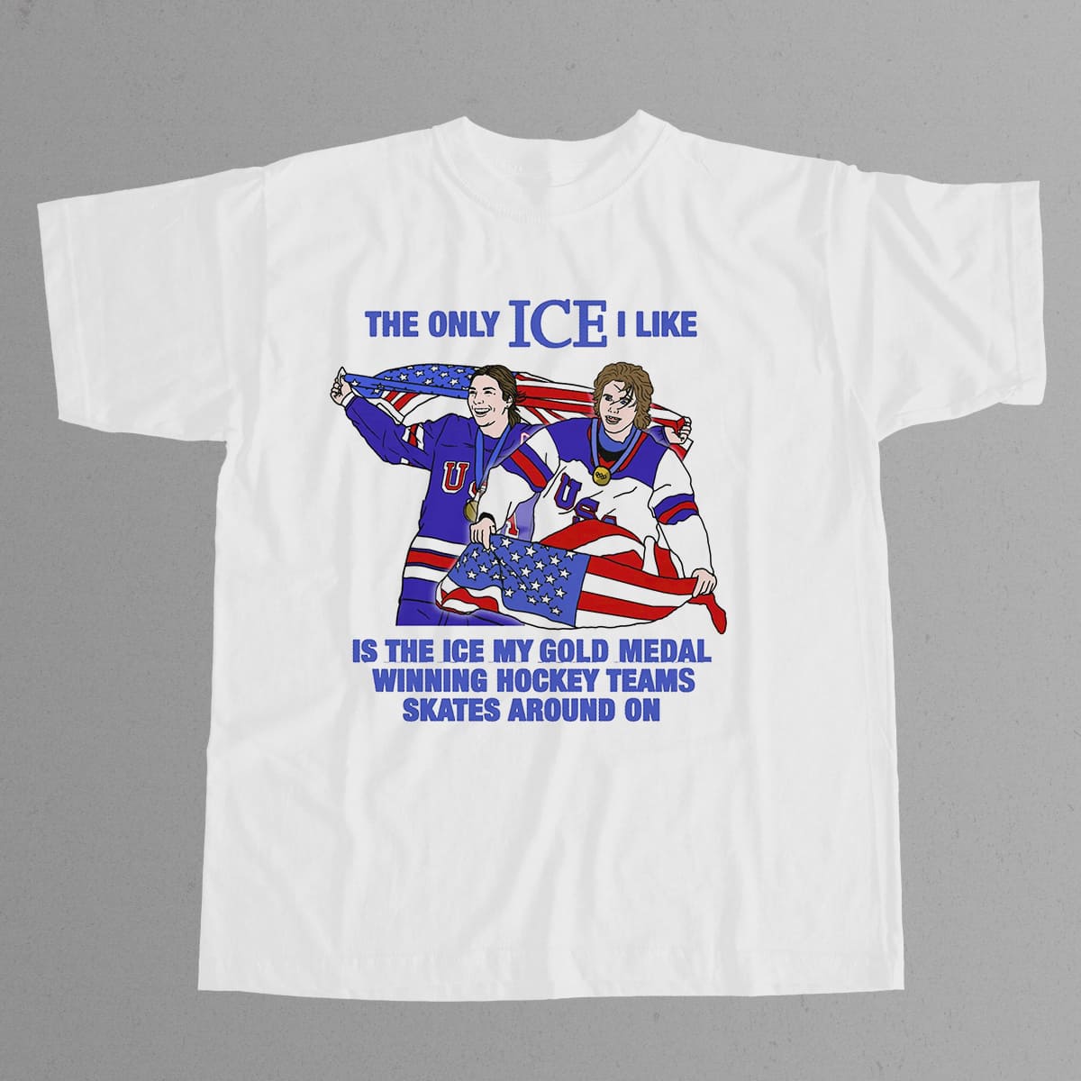 The Only Ice I Like Is The Ice My Gold Medal Winning Hockey Teams Shirt 3 The Only Ice I Like Is The Ice My Gold Medal Winning Hockey Teams Shirt 4
