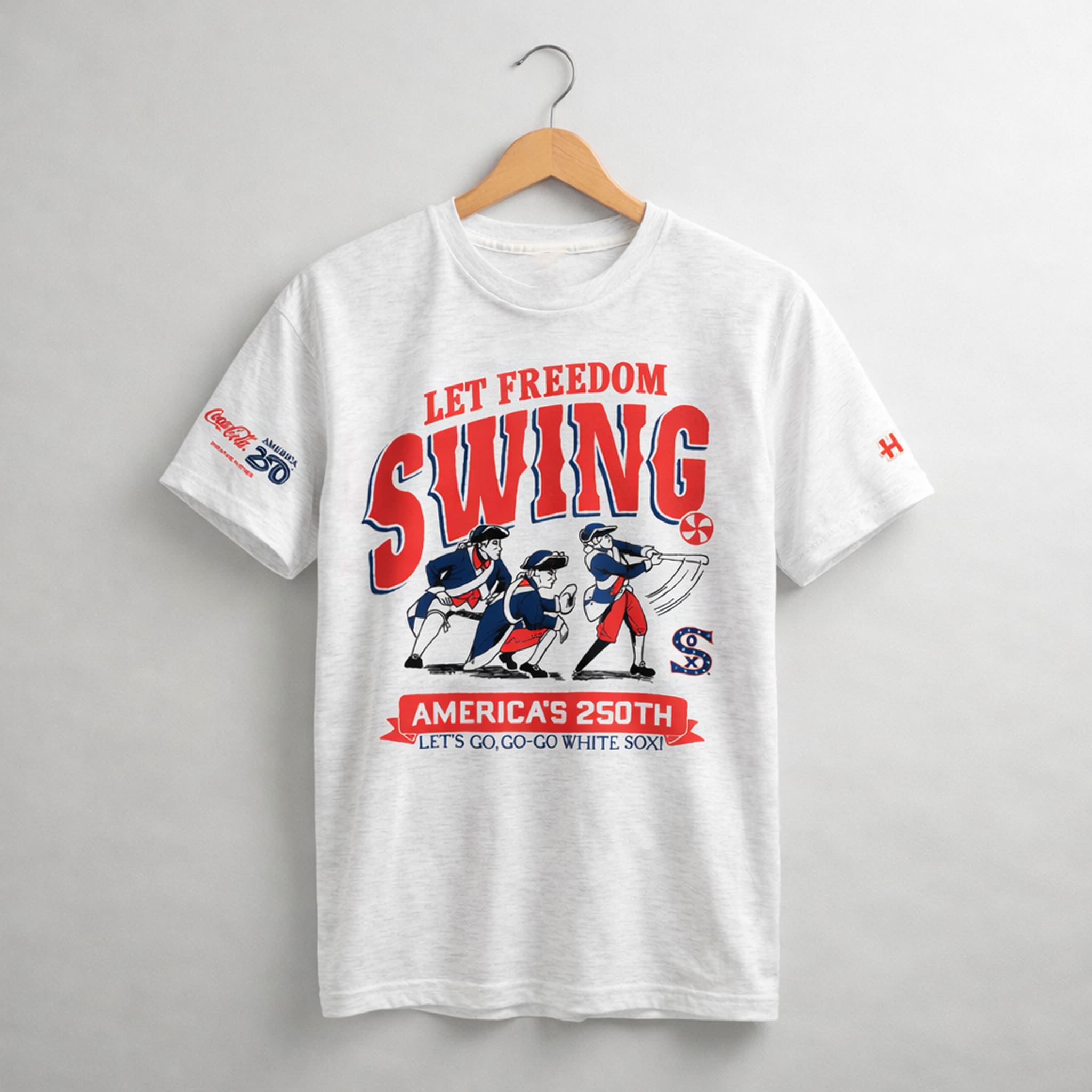 White Sox America's 250th Homage T-Shirt Giveaway 1 White Sox Americas 250th Homage Shirt Giveaway 1