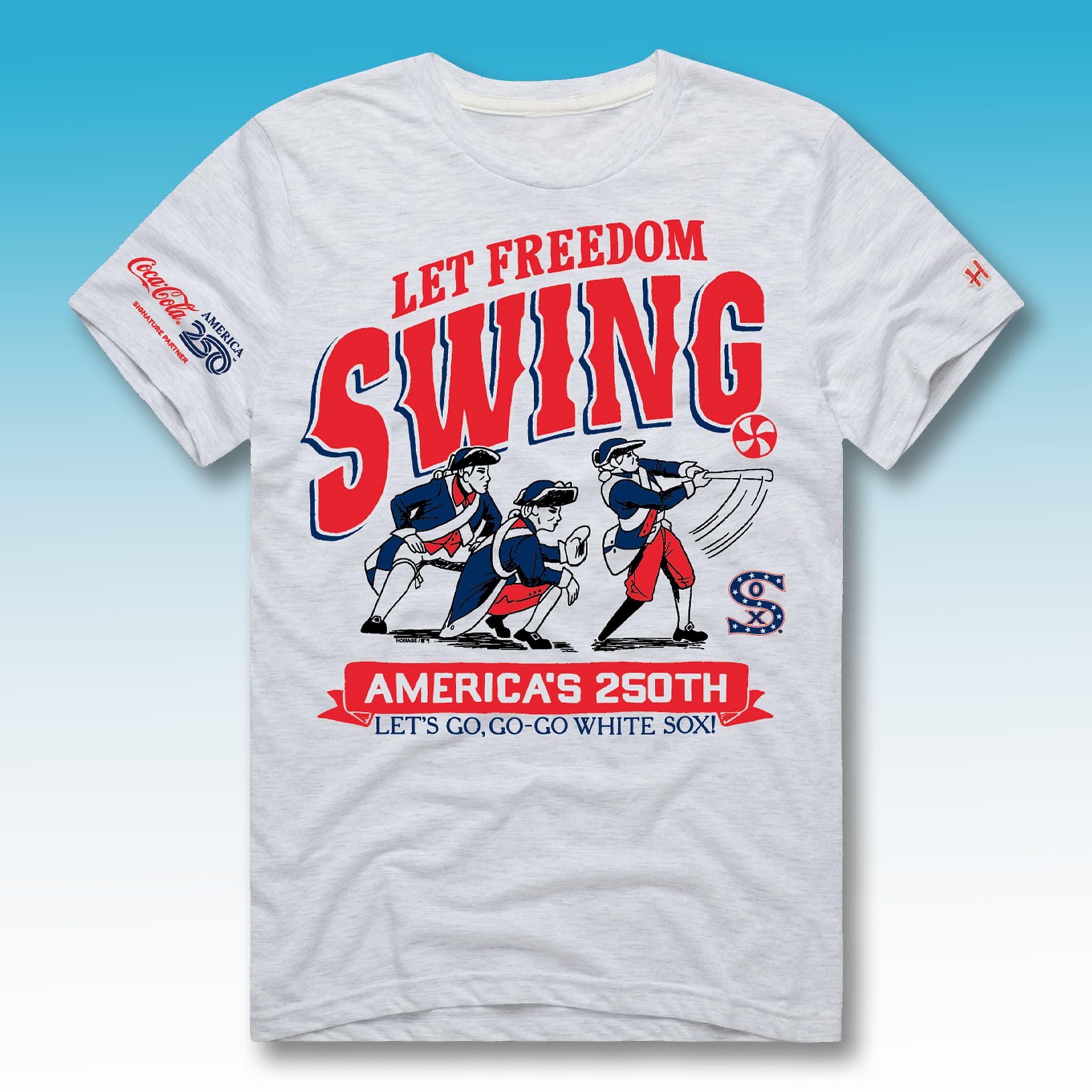 White Sox Americas 250th Homage T Shirt Giveaway 2 White Sox Americas 250th Homage T Shirt Giveaway 2