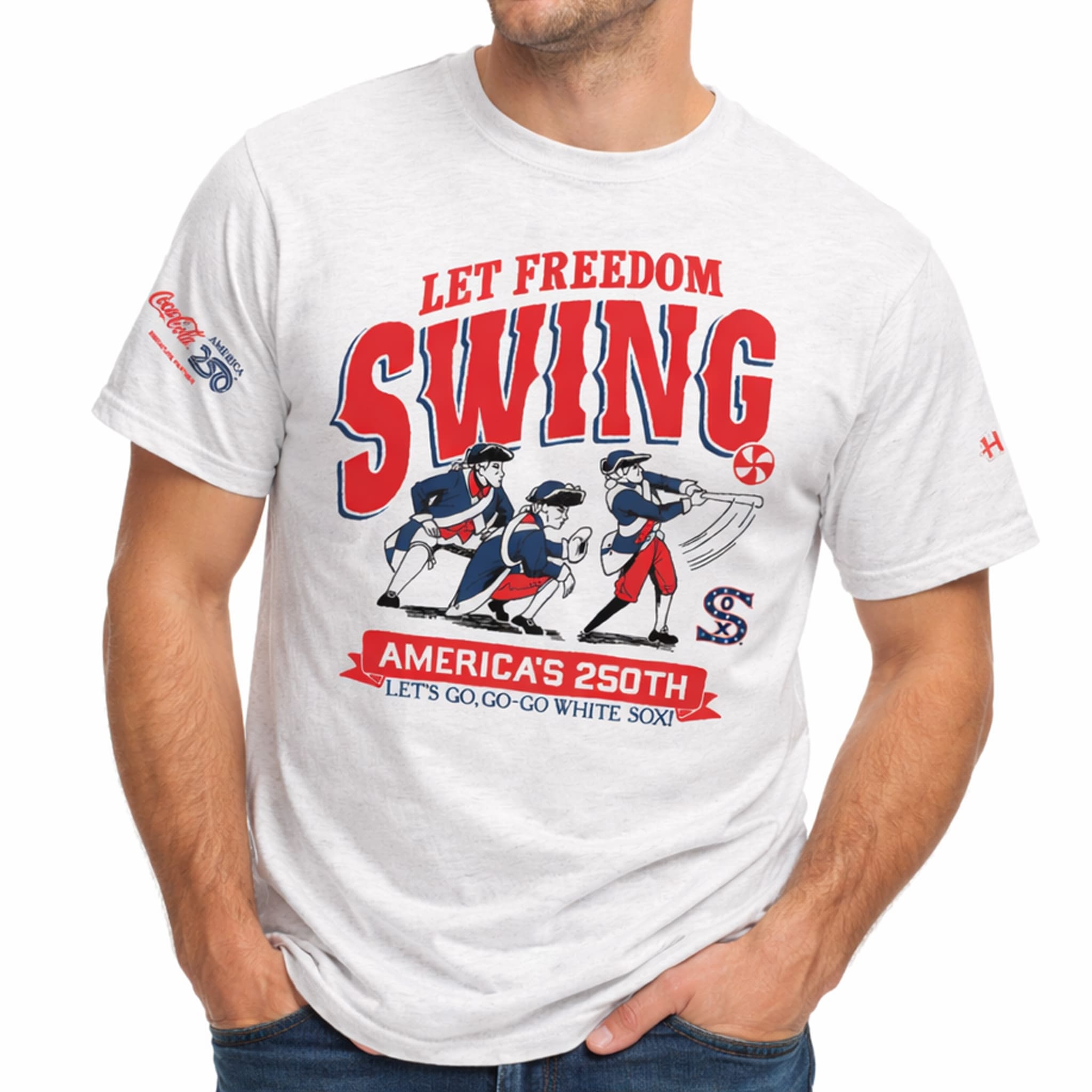 White Sox America's 250th Homage T-Shirt Giveaway 3 White Sox Americas 250th Homage T Shirt Giveaway