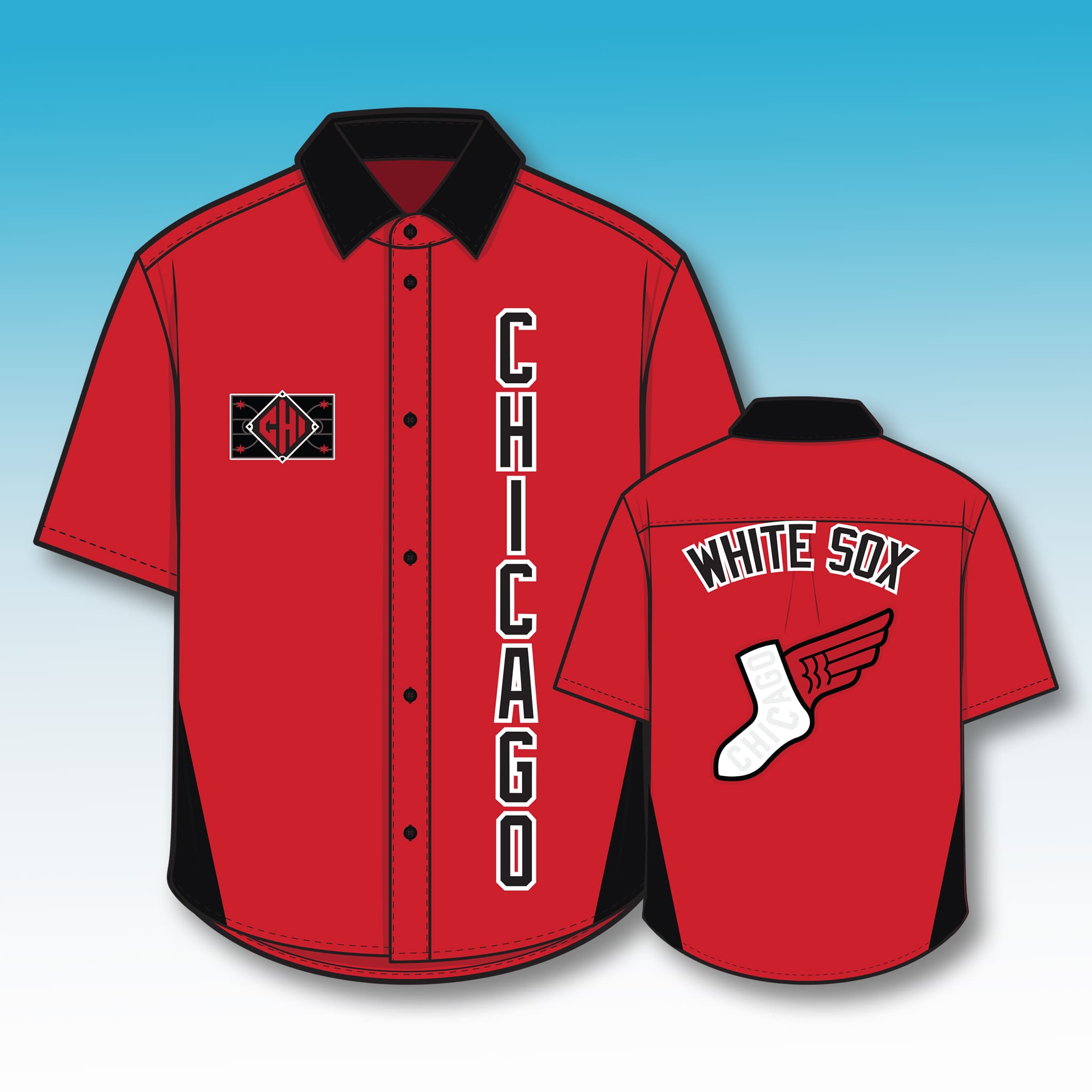 2026 White Sox City Connect Warmup Button Shirt Giveaway 2 White Sox City Connect Warmup Button Shirt Giveaway 2026 2