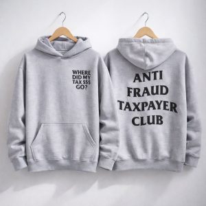 Nick Shirley Anti Fraud Taxpayer Club Hoodie