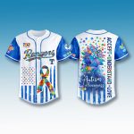 2026 Texas Rangers Autism Acceptance Jersey