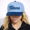 2026 Titans Blue Script Hat Snapback 1