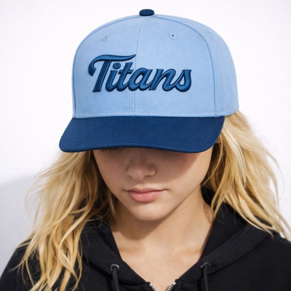 Tennessee 2026 Titans Blue Script Hat Snapback