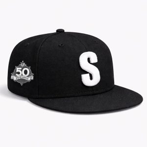 Seattle Mariners 50th Season Steelheads Hat 1