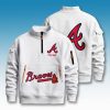 Atlanta Braves Custom Quarter Zip Sweatshirt 6 Atlanta Braves Custom Quarter Zip Sweatshirt 3