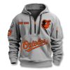 Baltimore Orioles EST 1901 Quarter Zip Hoodie 7 Baltimore Orioles EST 1901 Quarter Zip Hoodie