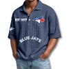 Blue Jays EST 1977 Waffle Polo Shirt 1
