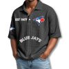 Blue Jays EST 1977 Waffle Polo Shirt 2