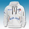 Blue Jays Established 1977 Quarter Zip Hoodie 6 Blue Jays Established 1977 Quarter Zip Hoodie 3
