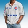 Chicago Cubs EST 1876 Waffle Polo Shirt 7 Chicago Cubs EST 1876 Waffle Polo Shirt