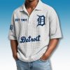 Detroit Tigers EST 1901 Waffle Polo Shirt 7 Detroit Tigers EST 1901 Waffle Polo Shirt
