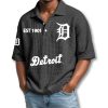 Detroit Tigers EST 1901 Waffle Polo Shirt 5 Detroit Tigers EST 1901 Waffle Polo Shirt 2